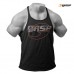 GASP Deep Cut Slub Tank - Black, (Vain S-koko)