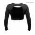 BB Chelsea Cropped Long Sleeve - Black, (Vain L-koko)