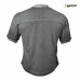 Gasp HL Yoke Tee - Metal, (M)