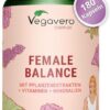 51vBauJO1SL._AC_SL1080_.jpg Vegavero Female Balance, 180 Capsules, Monk Pepper, Women's Coat, Iron, Quatrefolic Folic Acid, Actrisave, Cycle Balance, Vegan, No Additives