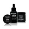 Brickell Men's Products Advanced Anti-Aging Routine, Night Face Cream, Vitamin C Face Serum and Eye Cream, Natural and Organic, Scented