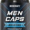 MENCRAFT MEN INTENSE Men's Capsules Extra Strong Durable Formula High Dose with L-Arginine, Maca, Vitamins, Ginseng, Ginkgo, 60 Capsules
