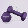 SONGMICS Dumbbells Set of 2 Dumbbells Hexagon Neoprene Coating Strength Training Workout Fitness Training Home