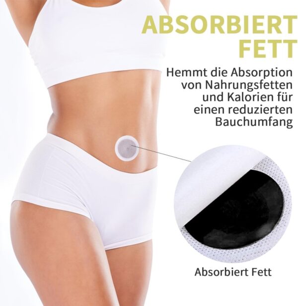 Pack of 30, Weight Loss Fast Fat Burner, Natural Herbal Sticker, Navel Sticker, Slimming Patch, Bucket Waist, Abdominal Detox Slimming, Belly Fat Waist, Weight Loss Plaster, Fast Slimming