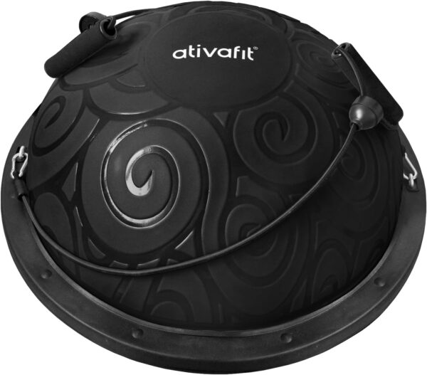 Ativafit Yoga, Gymnastics, and Balance Trainer Ball with Expander & Pump, for Strength Training Balance Training