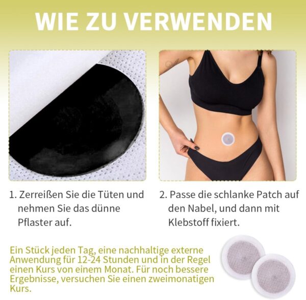 Pack of 30, Weight Loss Fast Fat Burner, Natural Herbal Sticker, Navel Sticker, Slimming Patch, Bucket Waist, Abdominal Detox Slimming, Belly Fat Waist, Weight Loss Plaster, Fast Slimming