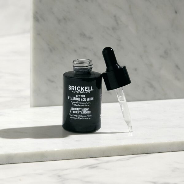 Brickell Men's Anti-Ageing Invigorating Day Serum for Men - Natural and Organic - 30 ml