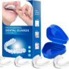 Night Grinding Splint, Teeth Splint, Grinding, Pack of 4, Bite Splint for the Night, Snoring Splint, Teeth Splint, Prevent Bruxism