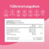 Probiotics Women - With Calcium & Cranberry for Flora Intima and Gut Health - Vegan and Gluten Free - Intestinal Bacteria Probiotics - 60 Probiotics Gummy Bears - Intestinal Flora Building - Novomins