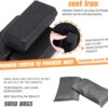 5BILLION FITNESS Monstervest Weighted Vest of 1 kg - 20 kg Weight Reflective Vests for Weight Training Strength Training Removable Exercise Adjustable Nylon Strap with Velcro Fastening Black