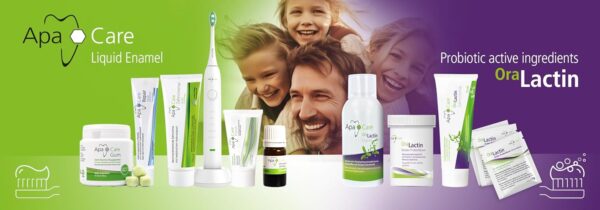 ApaCare Gum Anti-Caries Chewing Gum with Enamel Minerals | 6 Tins