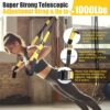 Sling Trainer, Sling Trainer for a Full Body Workout, Sling Trainer for Home with Large Handle Door Anchor Attachment Carry Bag, Exercise Instructions for Homegym