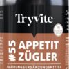 Appetite Suppressant with Glucomannan Capsules | Quick Weight Loss Tablets | Appetite Suppressant Strong Fast Weight | TRYVITE | 90 Capsules