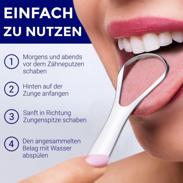 71hFss1IEZS._AC_SL1500_.jpg Tongue Scraper Stainless Steel Tongue Cleaner Set Tongue Cleaner Stainless Steel Tongue Brush Stainless Steel Tongue Scraper Tongue Cleaner Stainless Steel ORAVIX