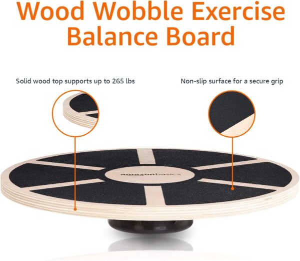 Amazon Basics Wooden Balance Board