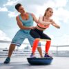 Ativafit Yoga, Gymnastics, and Balance Trainer Ball with Expander & Pump, for Strength Training Balance Training