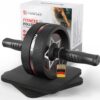FUNFLEX Abdominal Roller, Abdominal Trainer Set - Upper Body Training Pack - Home Gym Equipment - Home Fitness Equipment for Men & Women - Full Body Workout - Effective Abdominal Muscle Training Home