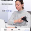 Bob and Brad Q2 Mini Massage Gun, Pocket Size Deep Tissue Percussion Massager, Ultra Small & Portable Quiet Massage Gun with Carry Bag for Muscle Relaxation, Black