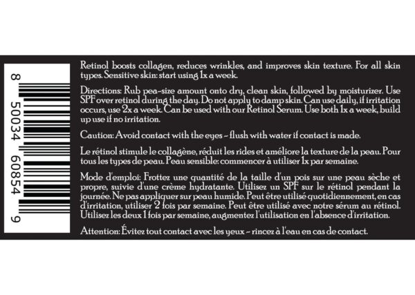 Brickell Men's Retinol Face Moisturiser for Men, Natural and Organic, Anti-Wrinkle Face Night Cream with Retinol and Hyaluronic Acid, Fragrance-Free, 59 ml