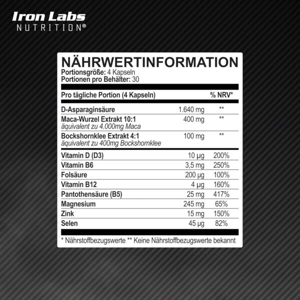 Test Xtreme: Testosterone Booster – Muscle Growth & Strength (120 Tablets)