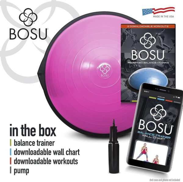 Bosu, Home Gym Equipment, The Original Balance Trainer, 26" Diameter