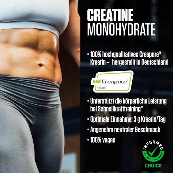 Dymatize Creatine Monohydrate Unflavoured Powder 1x300g - Aminosäure - Kreatin