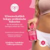 Probiotics Women - With Calcium & Cranberry for Flora Intima and Gut Health - Vegan and Gluten Free - Intestinal Bacteria Probiotics - 60 Probiotics Gummy Bears - Intestinal Flora Building - Novomins