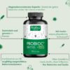 Probioc Kulturen Complex – 25 Bacteria Strains + Inulin – 300 Billion CFU/g – 180 High Dose & Enteric Juice-Resistant Capsules – with Lactobacillus & Bifidobacteria Raibu