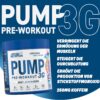 Applied Nutrition Pump 3G Booster Pre Workout - With Creatine Monohydrate - Energy, Focus & Performance (375 g (Pack of 1), Fruit Burst)