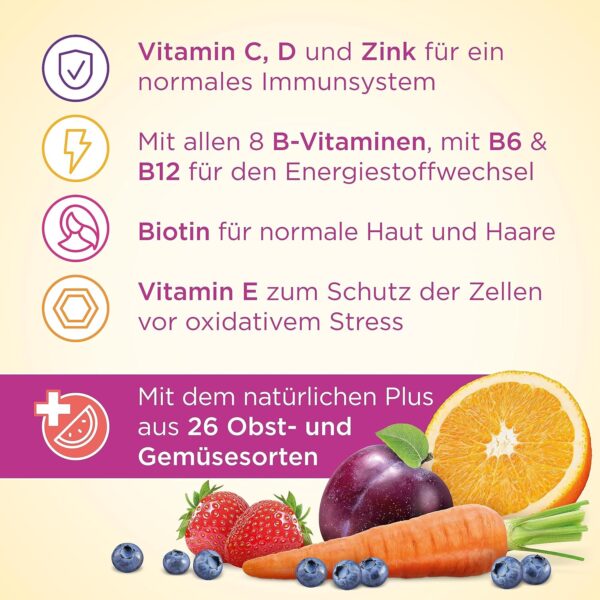 Vitamins for Women Multivitamin Gummy Bears - A-Z Vitamins for Women High Dose - with Folic Acid + Vitamin A C E + B Complex + Biotin as well as Iodine + Zinc - Vegetarian Vitamin Gummies - Pack of 60