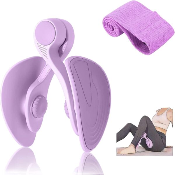 Thigh Trainer 35 lb Pelvic Floor Trainer Women's for Women Leg Press Butt Trainer for Home Men Training Equipment Fitness Equipment Sports Equipment Home Pelvic Floor Muscle Trainer Buttocks Trainer