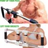 GoFitness Push Down Bar Chest Trainer Fitness Equipment for Home Strength Training Sports Equipment for Chest Muscles, Arms, Shoulders, Abdomen, Back - Home Gym Equipment Chest Expander Training