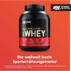 Optimum Nutrition Gold Standard Whey Muscle Building and Recovery Protein Powder With Glutamine and Amino Acids, Double Rich Chocolate, 74 Servings, 2.27kg, packaging may vary