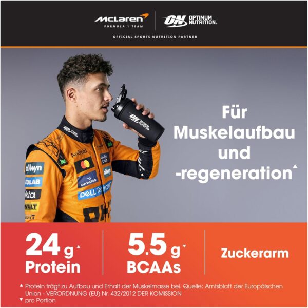 Optimum Nutrition Gold Standard Whey Muscle Building and Recovery Protein Powder With Glutamine and Amino Acids, Double Rich Chocolate, 74 Servings, 2.27kg, packaging may vary