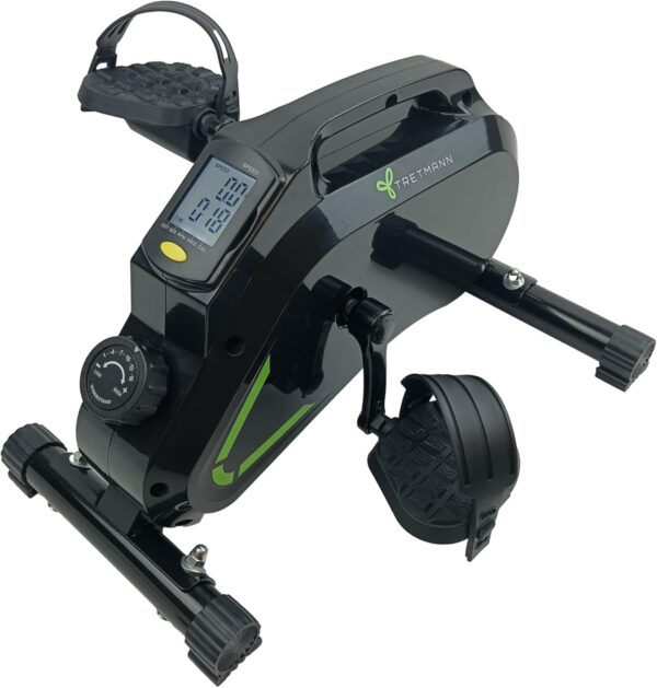 61iX60LspSL._AC_SL1500_.jpg Tretmann pedal trainer set, extra quiet and gentle on the joints, including Dekra Tested Attachment Strap for Seniors Exercise Bike Mini Bike