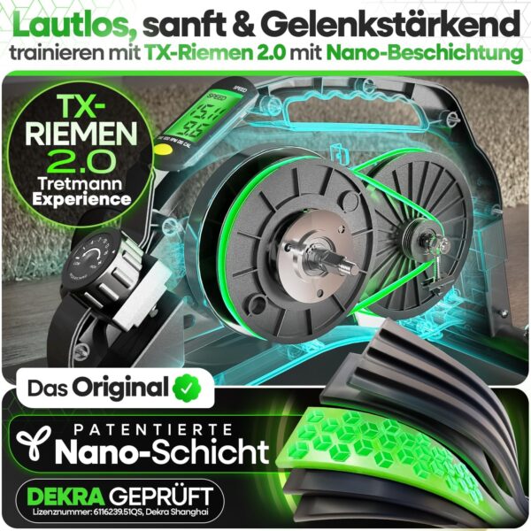 81SHMaW9rNL._AC_SL1500_.jpg Tretmann pedal trainer set, extra quiet and gentle on the joints, including Dekra Tested Attachment Strap for Seniors Exercise Bike Mini Bike