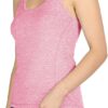 icyzone Women's Sports Top, Yoga Tank Top, Racerback Top, Running, Fitness, Functional Shirt, Pack of 3