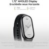 51g7q7Z7M5L._AC_SL1000_.jpg Xiaomi Smart Band 10, Smart Watch, Fitness Tracker, 1.72 Inch AMOLED Display, 21 Day Battery, 5ATM Water Resistance, SPO₂ & Heart Rate Monitor, Sleep Monitor, 150+ Sports Modes, Ceramic Edition Pearl White