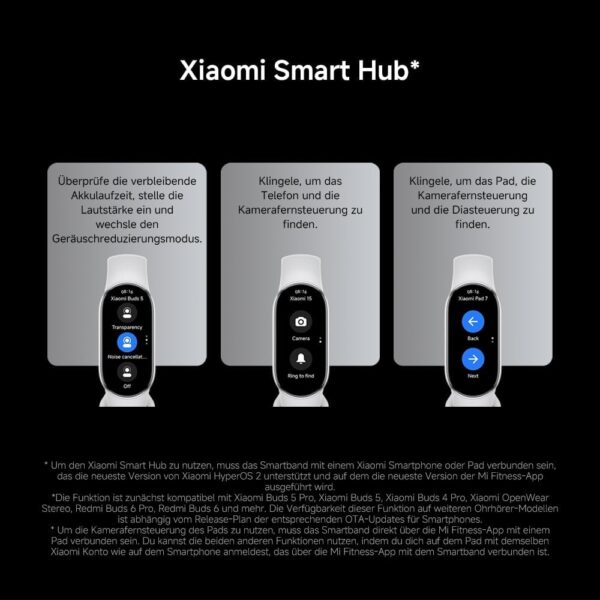 61PNsc5tINL._AC_SL1000_.jpg Xiaomi Smart Band 10, Smart Watch, Fitness Tracker, 1.72 Inch AMOLED Display, 21 Day Battery, 5ATM Water Resistance, SPO₂ & Heart Rate Monitor, Sleep Monitor, 150+ Sports Modes, Ceramic Edition Pearl White
