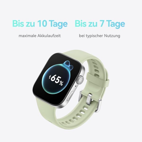 HUAWEI Watch FIT 3, 1.82 inch AMOLED Display, Ultra Slim Design, Bluetooth Calls, Up to 10 Days Battery Life, Compatible with iOS & Android, Comprehensive Health & Fitness Management, GPS, Black | 24/7 tracking allows seamless fitness & sleep monitoring. Perfect for athletes for daily vitality analysis.